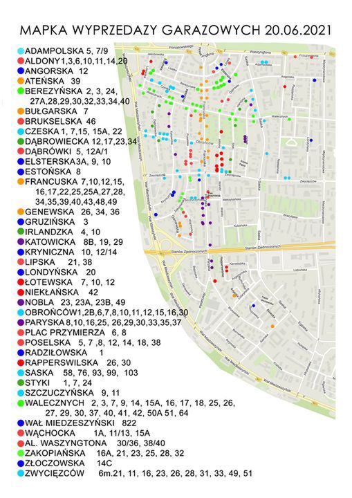 Warszawa. Garażówka przygotowywana jest też na Saskiej Kępie. Tam taka impreza odbywa się już po raz czternasty