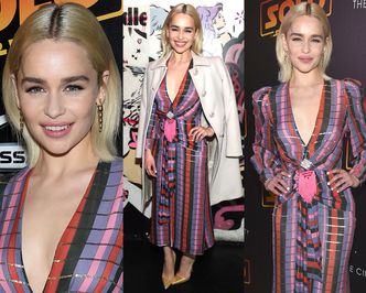 Urocza Emilia Clarke imprezuje w sukience za 14 tysięcy