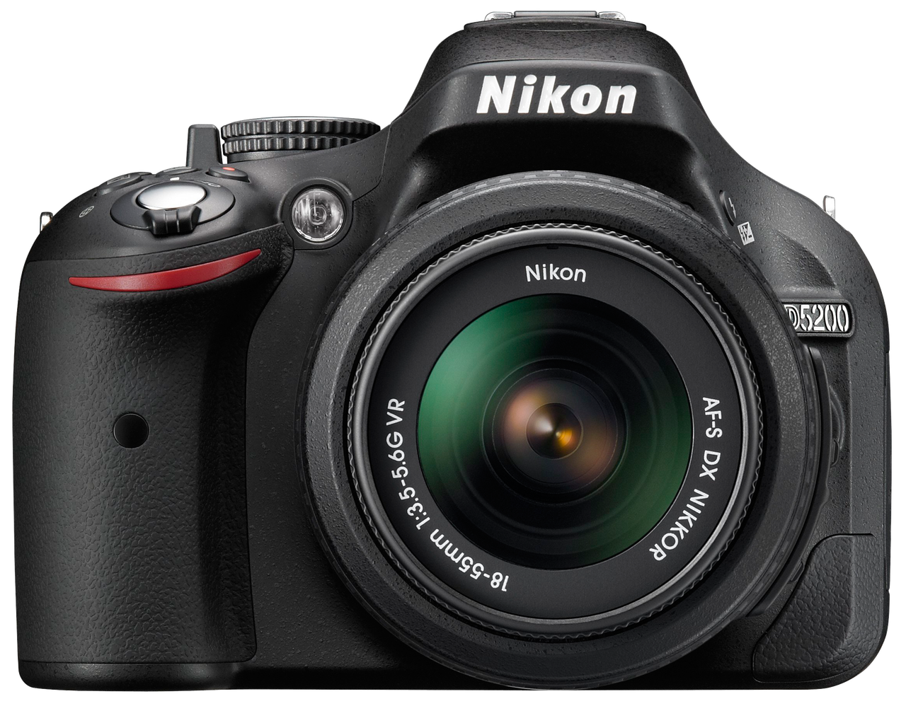 Obudowa aparatu Nikon D5200 dostępna jest w kilku wersjach kolorystycznych: czarnej, brązowej i czerwonej