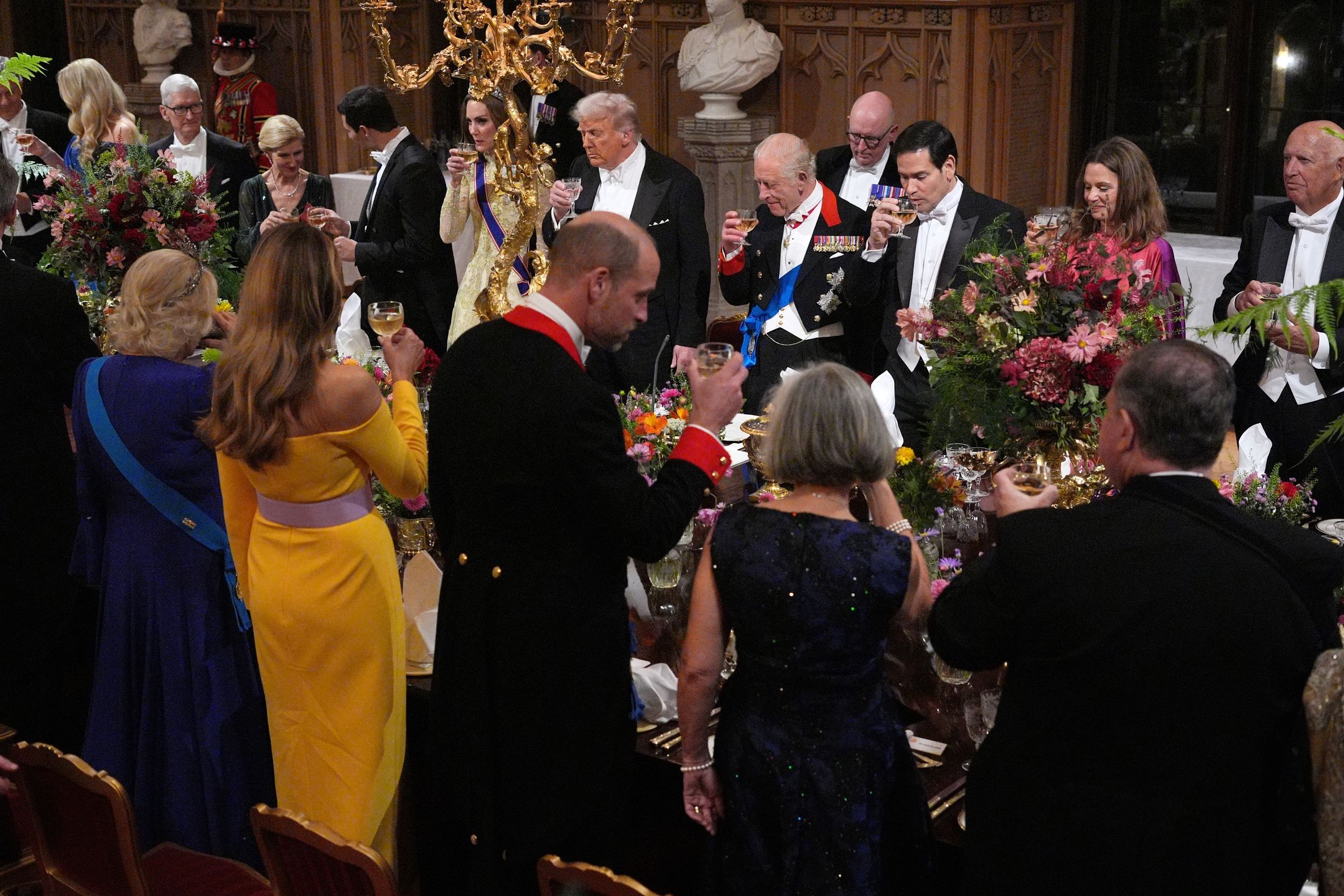 Tak król Karol III ugościł Donalda Trumpa w Windsorze