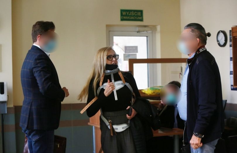 Sylwia Wysocka spotkała się z partnerem w prokuraturze