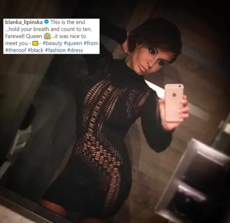 Blanka Lipińska za czasów pracy w sopockich klubach