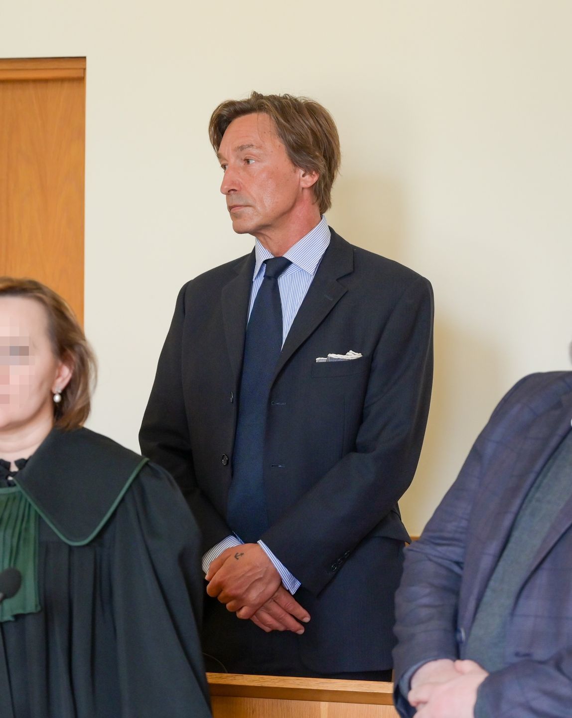 Paul Montana na ogłoszeniu wyroku