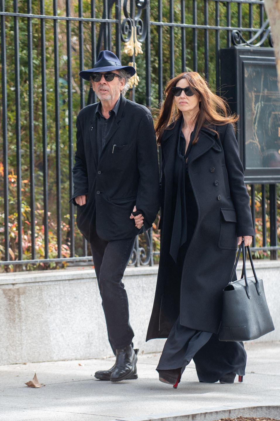Tim Burton i Monica Bellucci w Madrycie