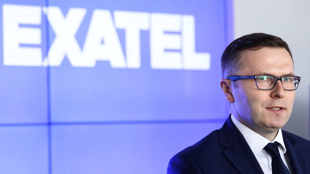 Na zdj. Rafał Magryś z zarządu Exatela.