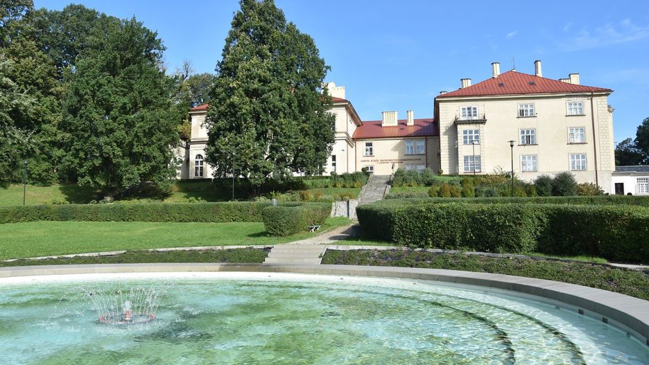 Fontanna w Parku Sanguszków w Tarnowie