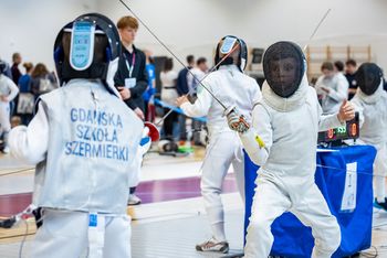 Bydgoszcz: Floreciści walczyli w XXIV Otwartych Mistrzostwach Bydgoszczy. Mamy zdjęcia z Akademickiego Centrum Sportu