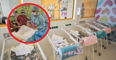 Wyjątkowe narodziny w Poznaniu. Poród odbierało 18 osób