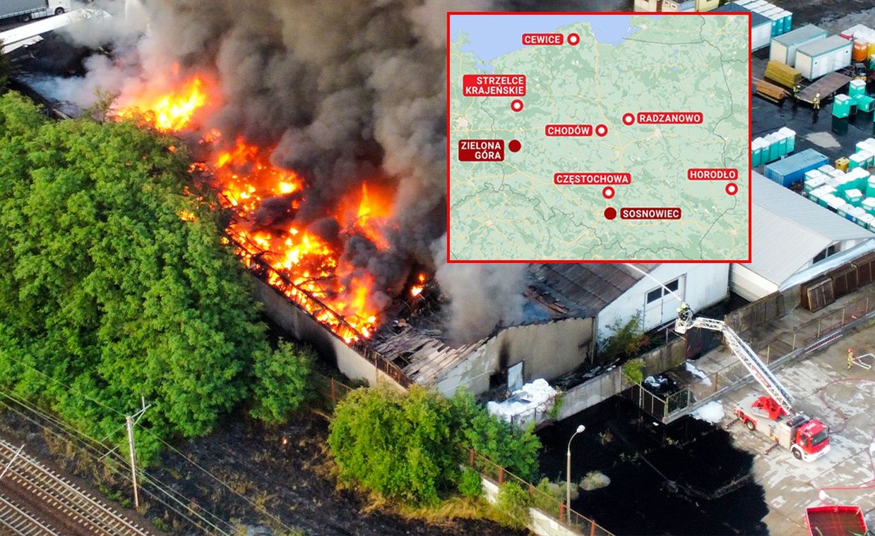 Katastrofalny pożar w Zielonej Górze. Apele do rządu: Żyjemy jak pod bombą