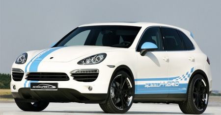 SpeedART Cayenne S Hybrid Titan speedHYBRID 450 (2010) - tytanowa hybryda
