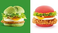 Czerwone i zielone burgery w McDonald’s promują „Angry Birds”