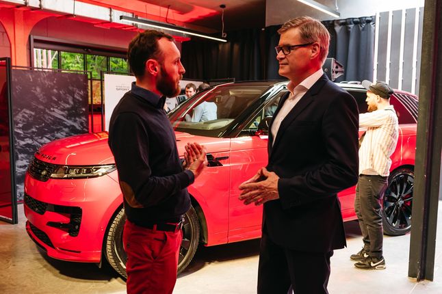 Range Rover Sport podczas polskiej premiery
