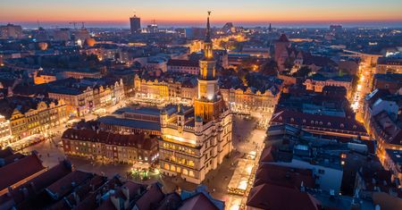 Pogoda w Poznaniu. Prognoza na sobotę 20 grudnia 2025. Mgły rano i słabe opady na start dnia