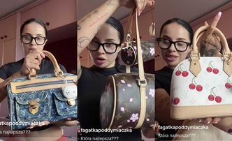 Fagata chwali się kolekcją torebek Louis Vuitton wartą 100 TYSIĘCY ZŁOTYCH. Pozazdrościć?