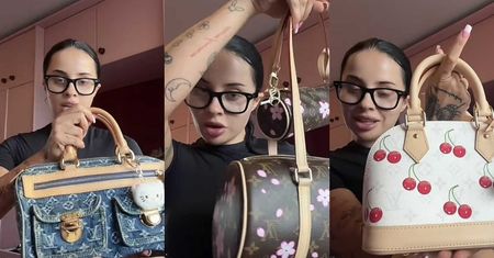 Fagata chwali się kolekcją torebek Louis Vuitton wartą 100 TYSIĘCY ZŁOTYCH. Pozazdrościć?