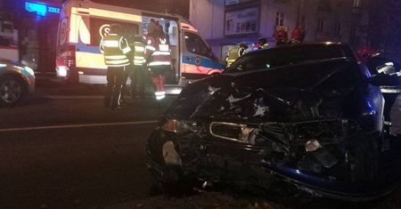 Wypadek na ul. Lipowej. Doszło do zderzenia dwóch aut