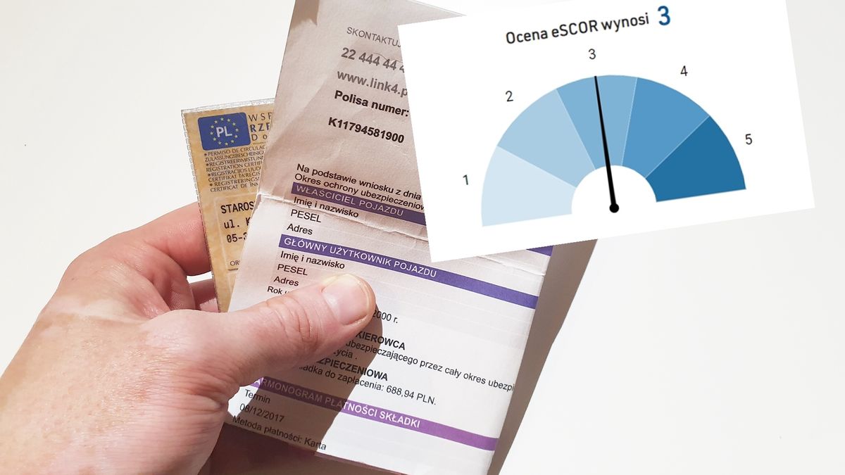 System eSCOR poinformuje nas jak wypadamy na tle 26,5 mln posiadaczy polis OC