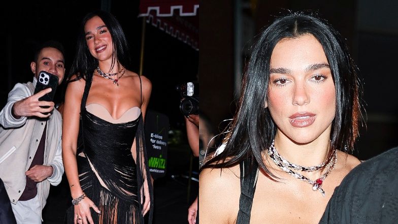 Dua Lipa na nowojorskim tygodniu mody