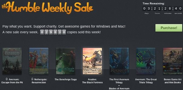 humble weekly sale gry spiderweb software wyprzedaż