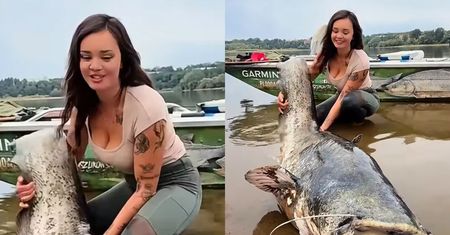 Wyłowiła prawdziwego giganta. Polka pobiła swój rekord