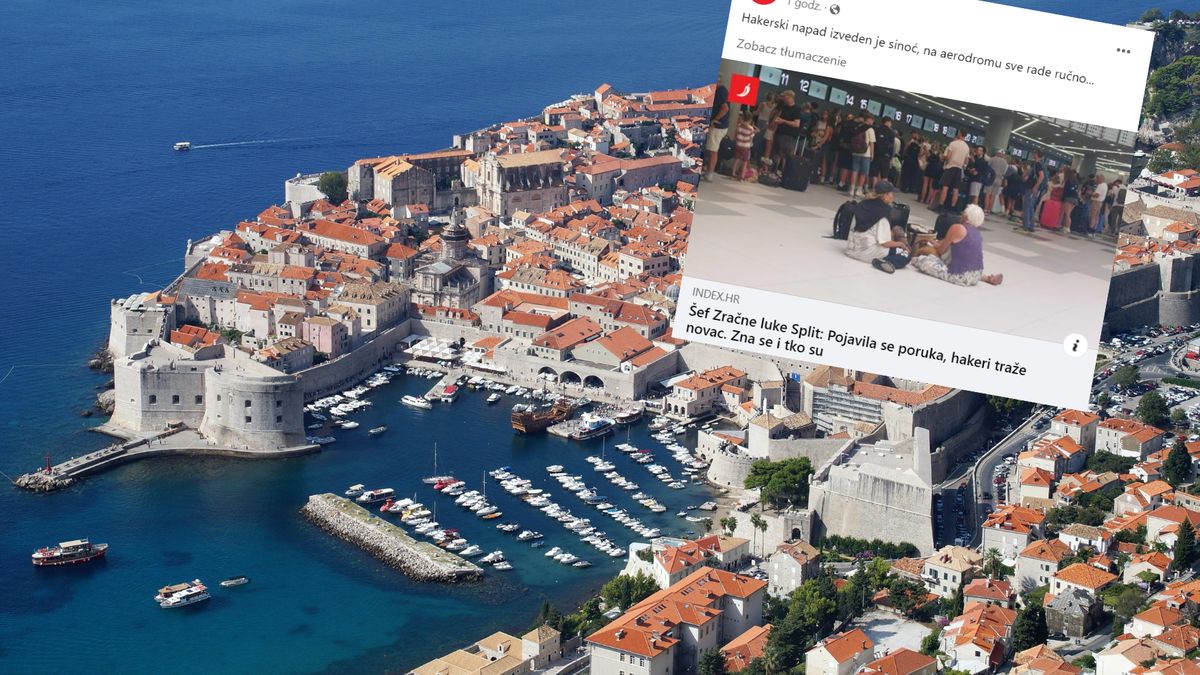 Awaria na chorwackich lotniskach. Polscy turyści koczują od wczoraj