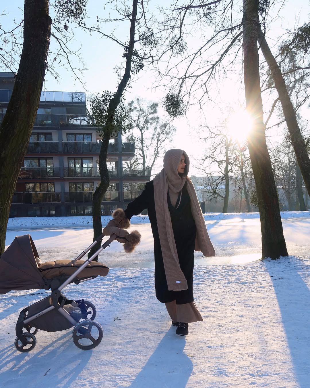 Klaudia El Dursi z córką