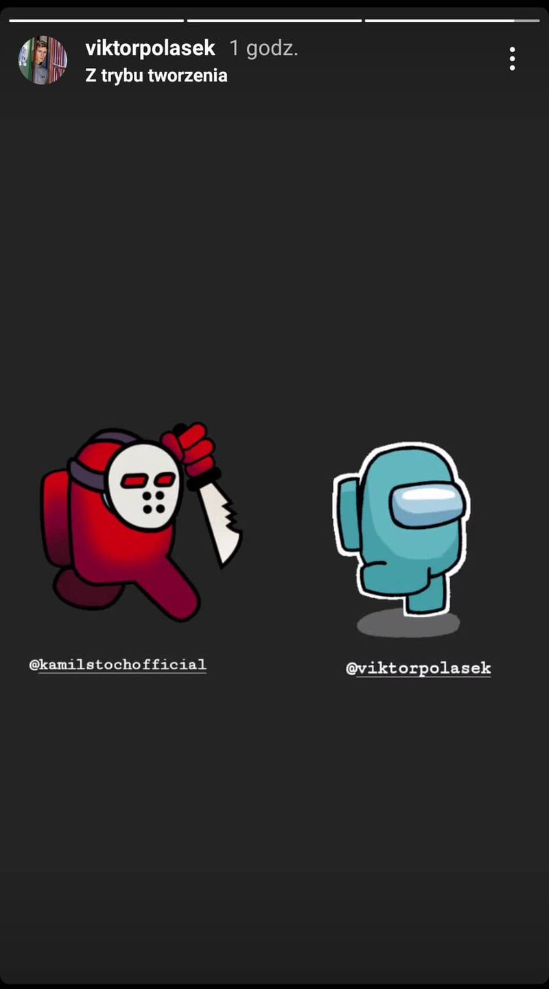 Insta Stories Viktora Polaska