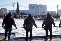 Rosja. Protestowali w obronie Nawalnego przy -50 stopniach
