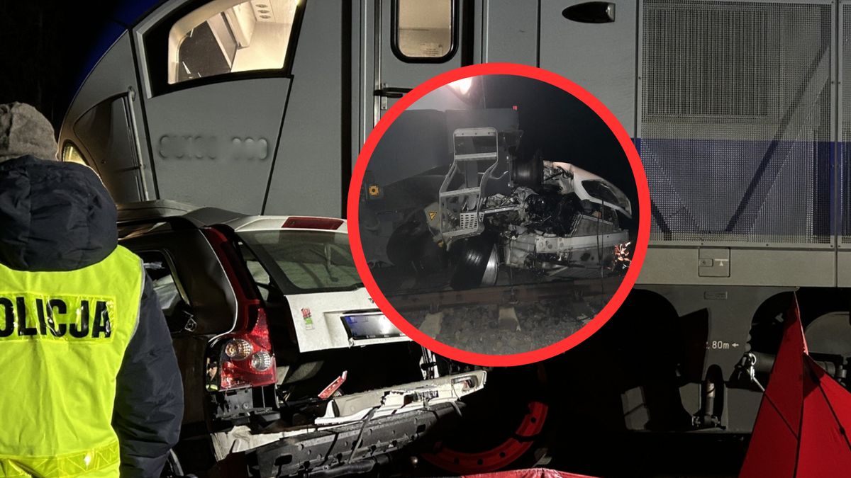 Wypadek w Karwicy Mazurskiej. Załodze pociągu zaoferowano pomoc