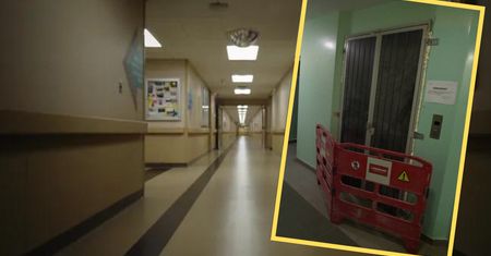W przychodni spadła winda. Dwie osoby trafiły do szpitala