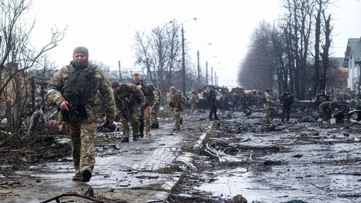 Nawet najbardziej zaprawieni w boju ukraińscy żołnierze byli wstrząśnięci tym, jakich bestialstw dopuścili się wrogowie na cywilach
