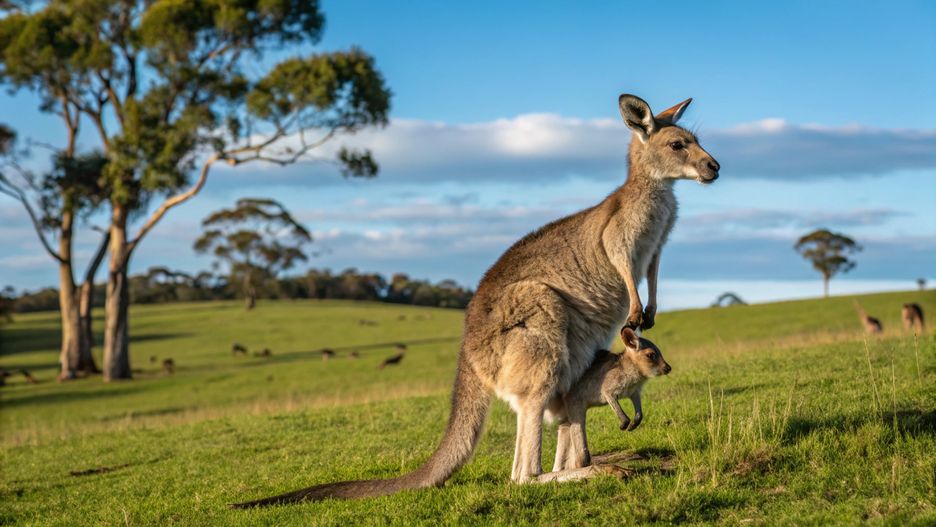 animal, kangaroo, australia, mammal, wild animal, australian animal, baby kangaroo, nature, wild, grass, australian, fur, wallaby, baby, brown, joey, ears, grey, zoo, cute, young, head, mother and baby, animal family, natural habitat, kangaroo pouch, rural australia, wild kangaroo, environmental wildlife