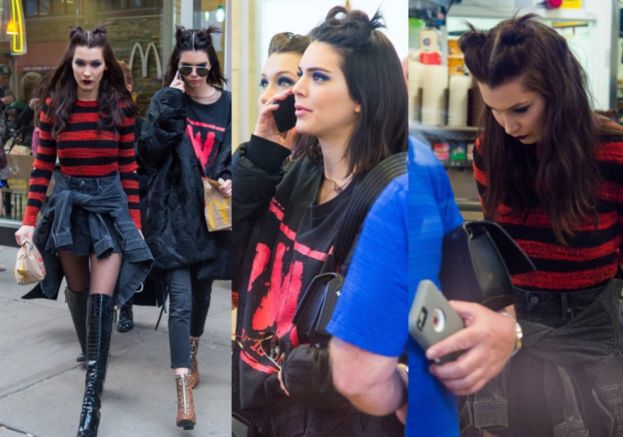 Bella Hadid i Kendall Jenner poszły do McDonalda po pokazie Westa (ZDJĘCIA)