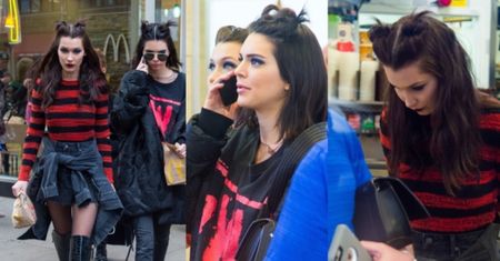 Bella Hadid i Kendall Jenner poszły do McDonalda po pokazie Westa (ZDJĘCIA)