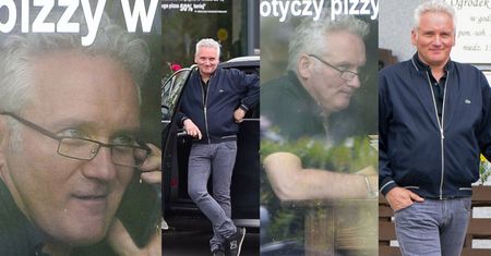 Głodny Jarosław Kret zaparkował na zakazie i poszedł zjeść pizzę (ZDJĘCIA)