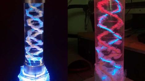 Zrób to sam – lampa z podwójną helisą DNA 1