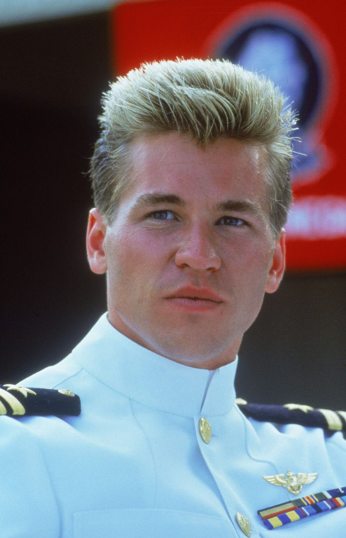 Val Kilmer w "Top Gun" w 1986 r. 