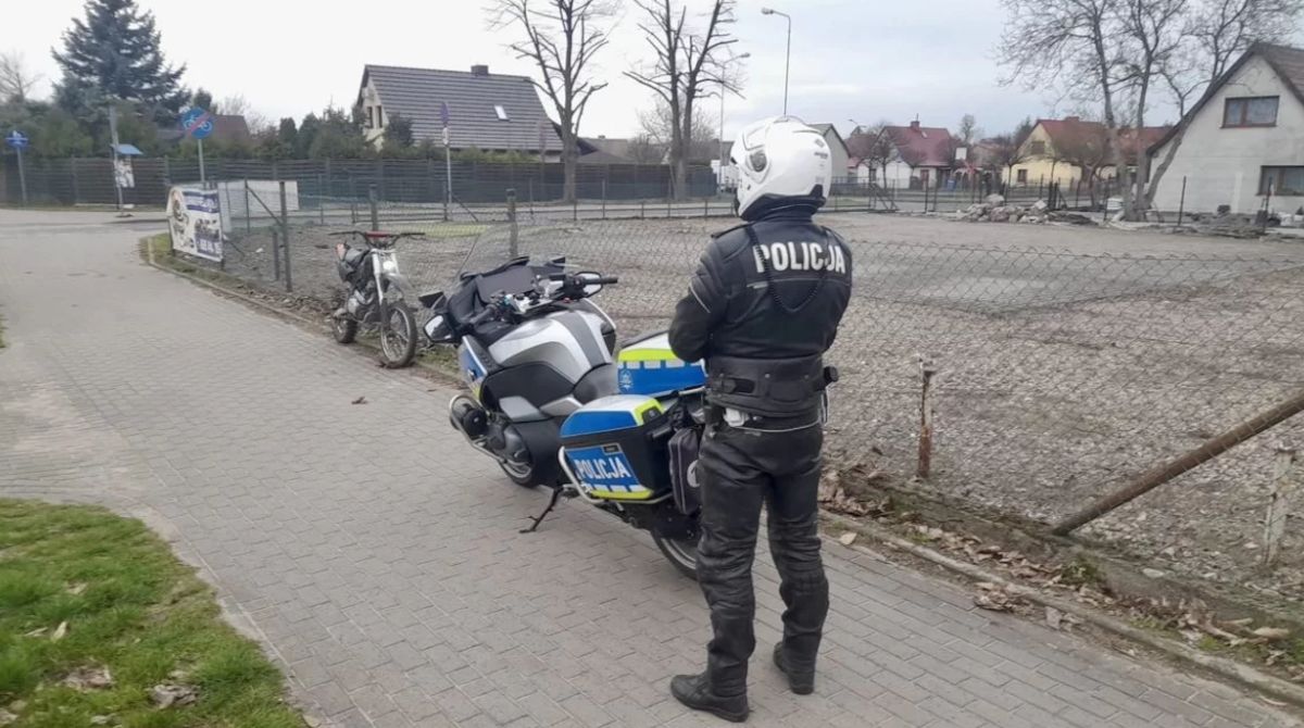 Niebezpieczna ucieczka motocyklisty w Pile. Policja ujawnia kolejne przestępstwa