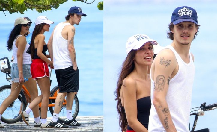 19-letni Cruz Beckham wczasuje się ze starszą o dekadę ukochaną