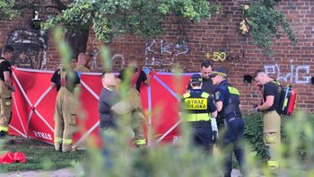 Poznań: dużo policji, pogotowie i parawan w rejonie ul. Wrocławskiej