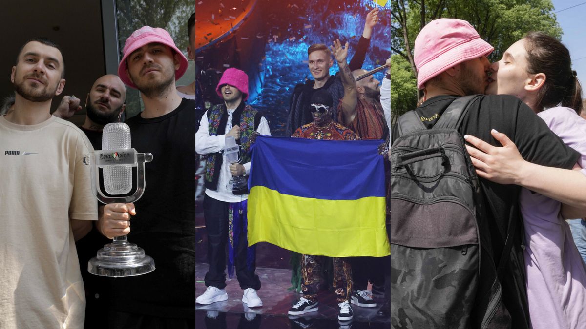 Kalush Orchestra wrócili do Ukrainy. Pożegnali się z bliskimi 