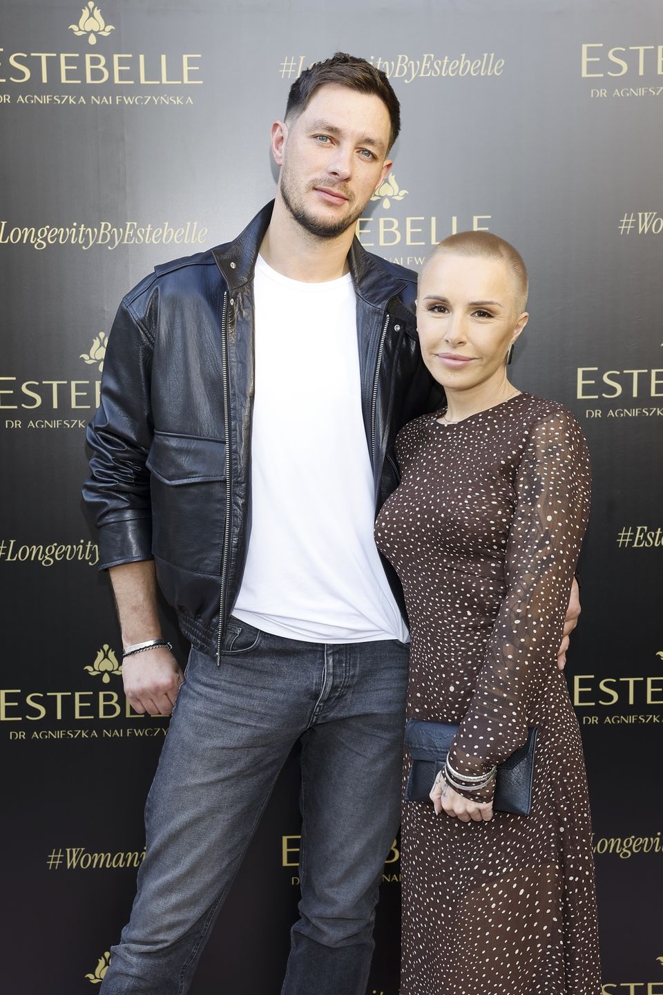 Blanka Lipińska z partnerem