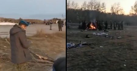 Nagrania z Syberii. Na ten widok rezerwiści Putina nie wytrzymali
