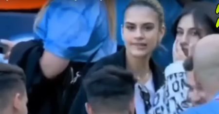 Wszyscy mówią o jej minie. Tak Maria Guardiola zareagowała na piłkarza