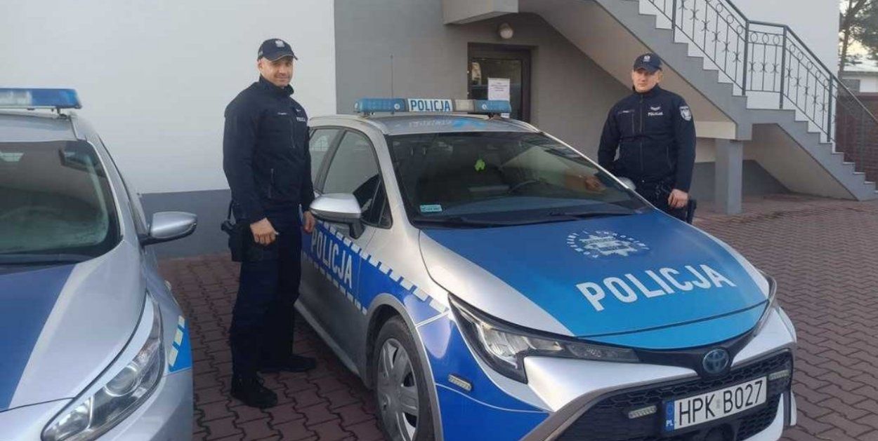 Brzozowo: Dzielnicowi na pomoc. Uratowali 63-latka