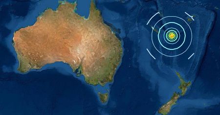Australia. Dwa silne wstrząsy. Ostrzeżenie przed tsunami