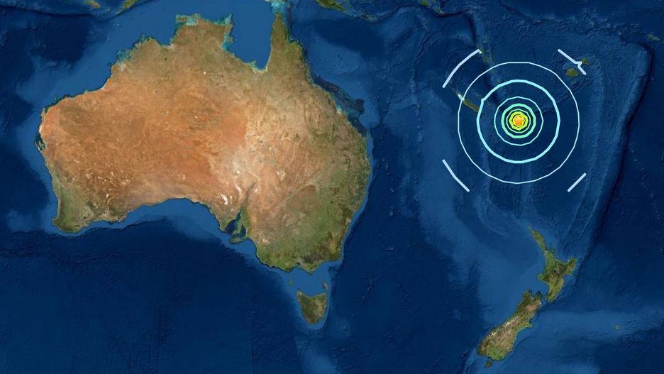 Australia. Dwa silne wstrząsy. Ostrzeżenie przed tsunami