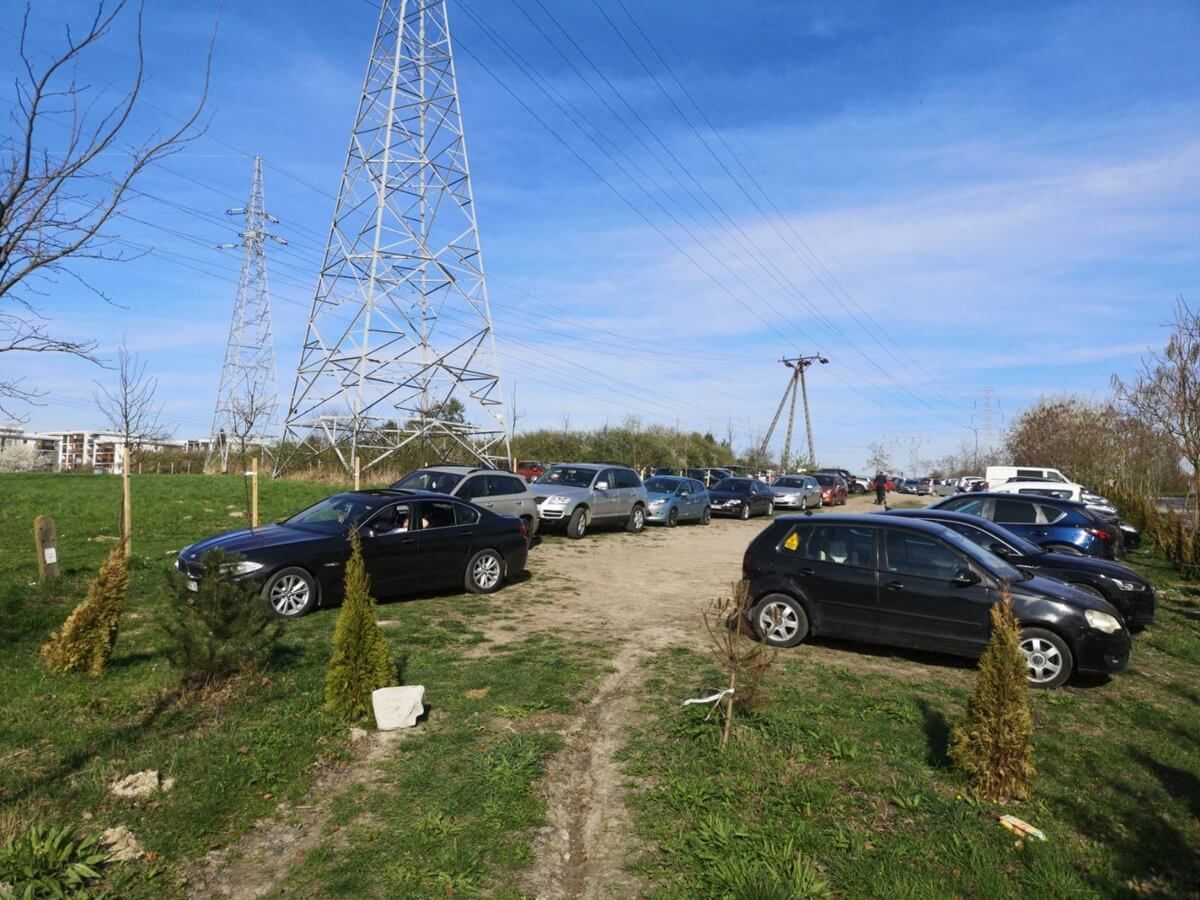 Niedziela nad Zalewem Zemborzyckim