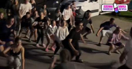 Pokonali 30 km. Kamera zarejestrowała, co zrobili wieczorem