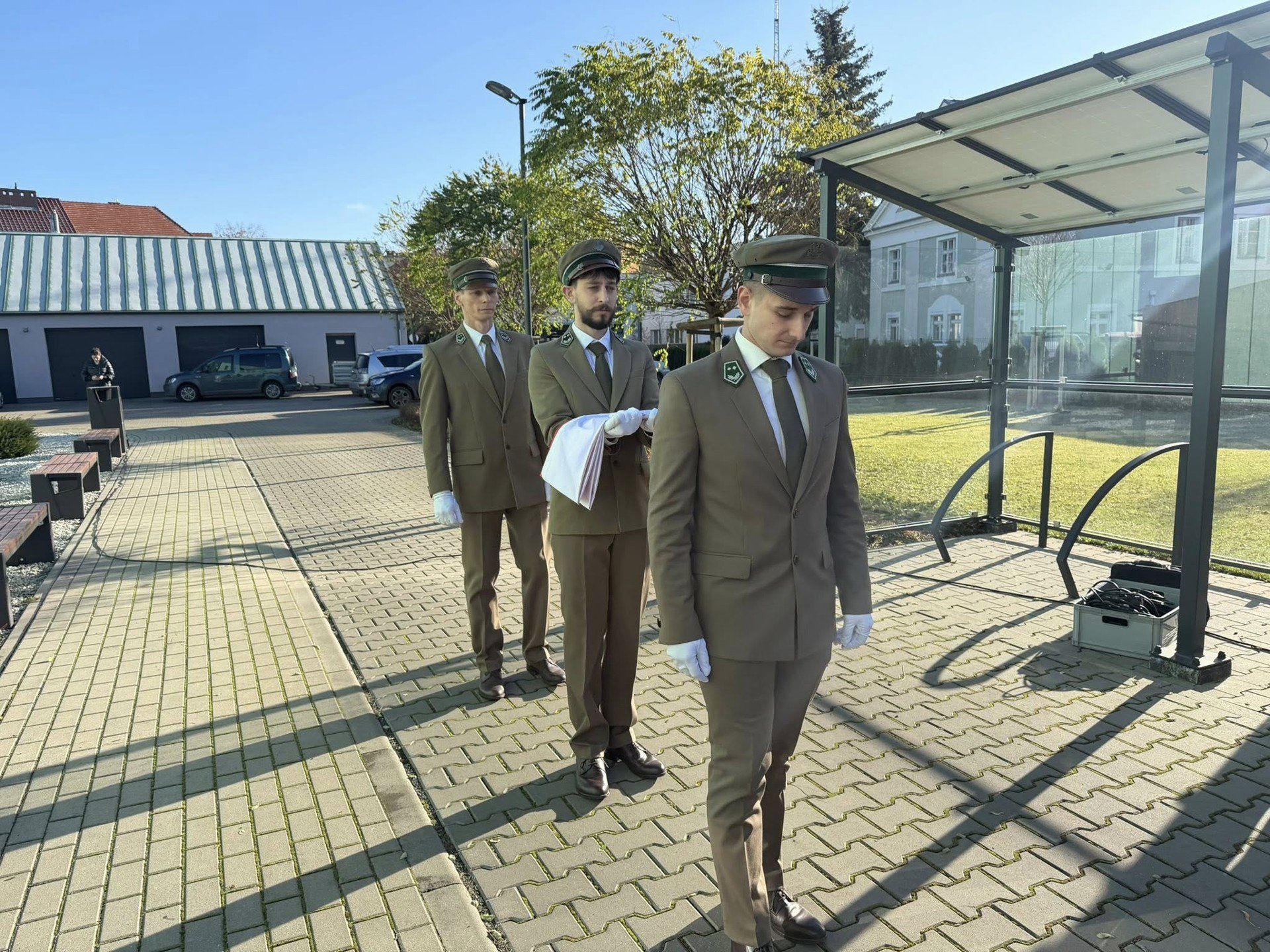 Nadanie sztandaru Nadleśnictwu Sulechów